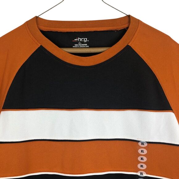 Men’s NWT BCG Color Block Golf Shirt, Micro Knit Short Sleeve, Sportswear, XL - Picture 2 of 7